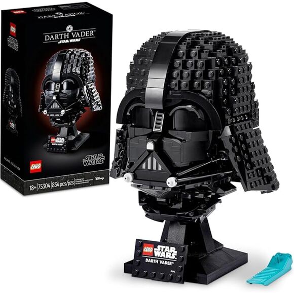 LEGO Star Wars Darth Vader Helmet Building Set Collectible Model Kit for Adults - Picture 1 of 5
